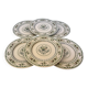 Six Royal Doulton Provençal dessert plates