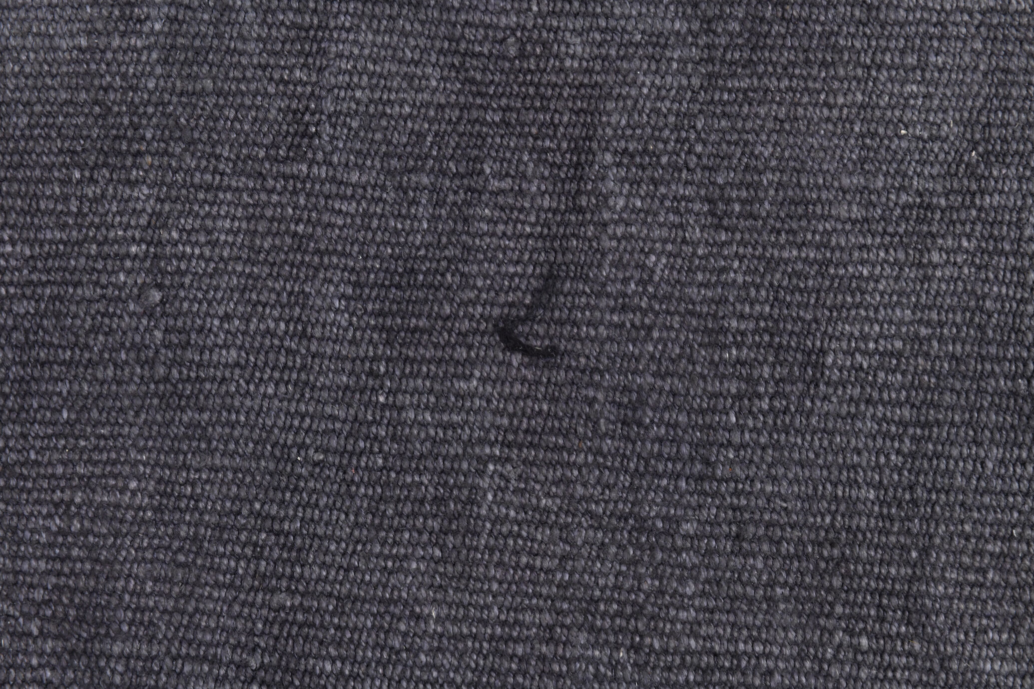 Patchy handmade hemp rug, 164x204cm