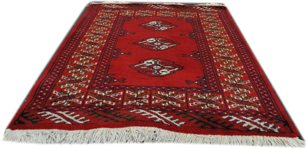 Torkaman authentic persian carpet 92cmx65cm