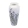 Royal Copenhagen Porcelain Vase painted with the trumpet flower.
