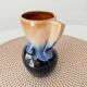 Vintage twist vase in Vallauris style