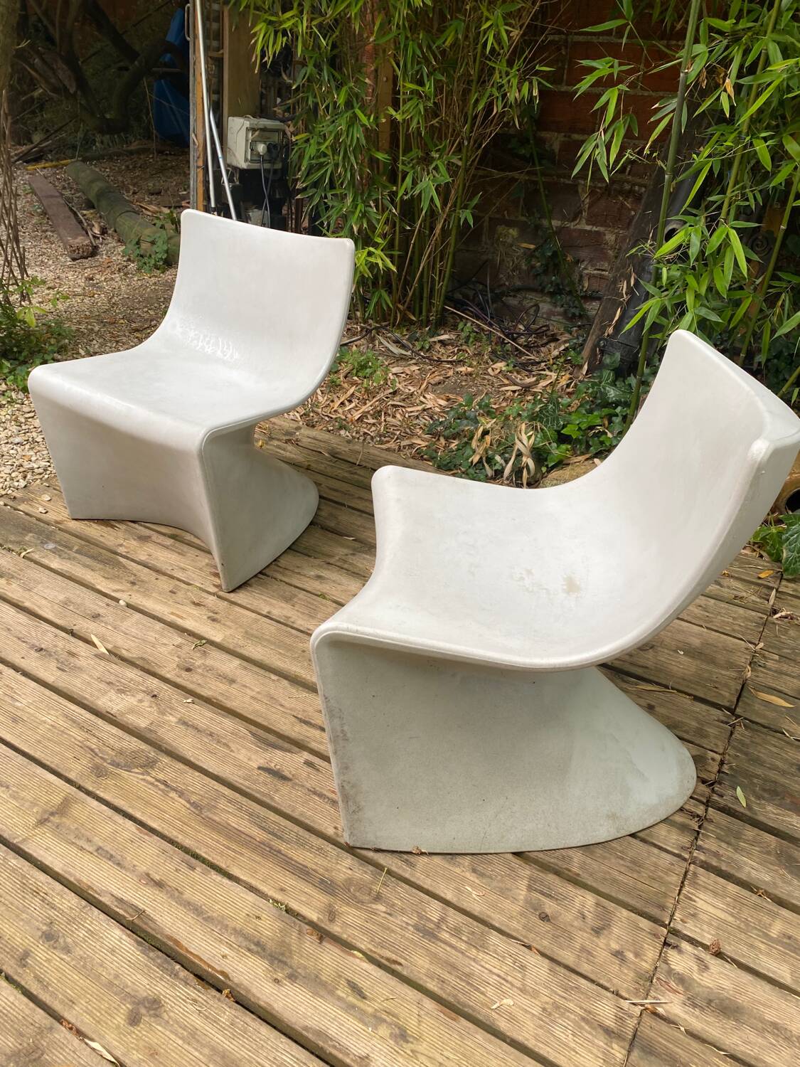 3 Space armchairs by Pinaffo and Scagnellato