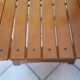 Chaise pliante en bois
