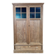 Antique wardrobe in solid pitch pine
