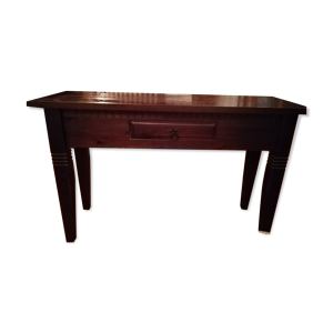 console en bois