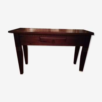 Wooden console