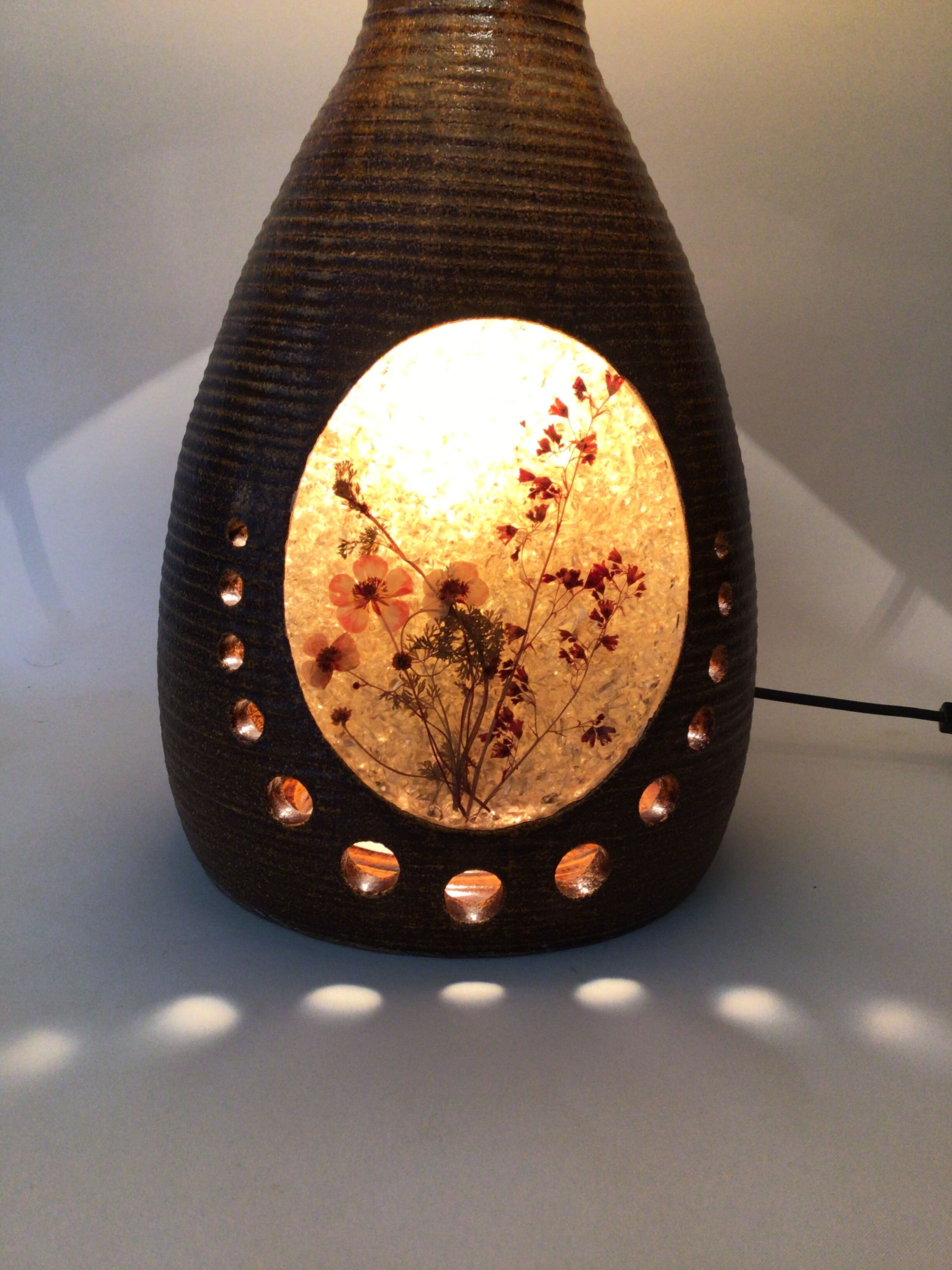 Ceramic lamp Accolay 1960