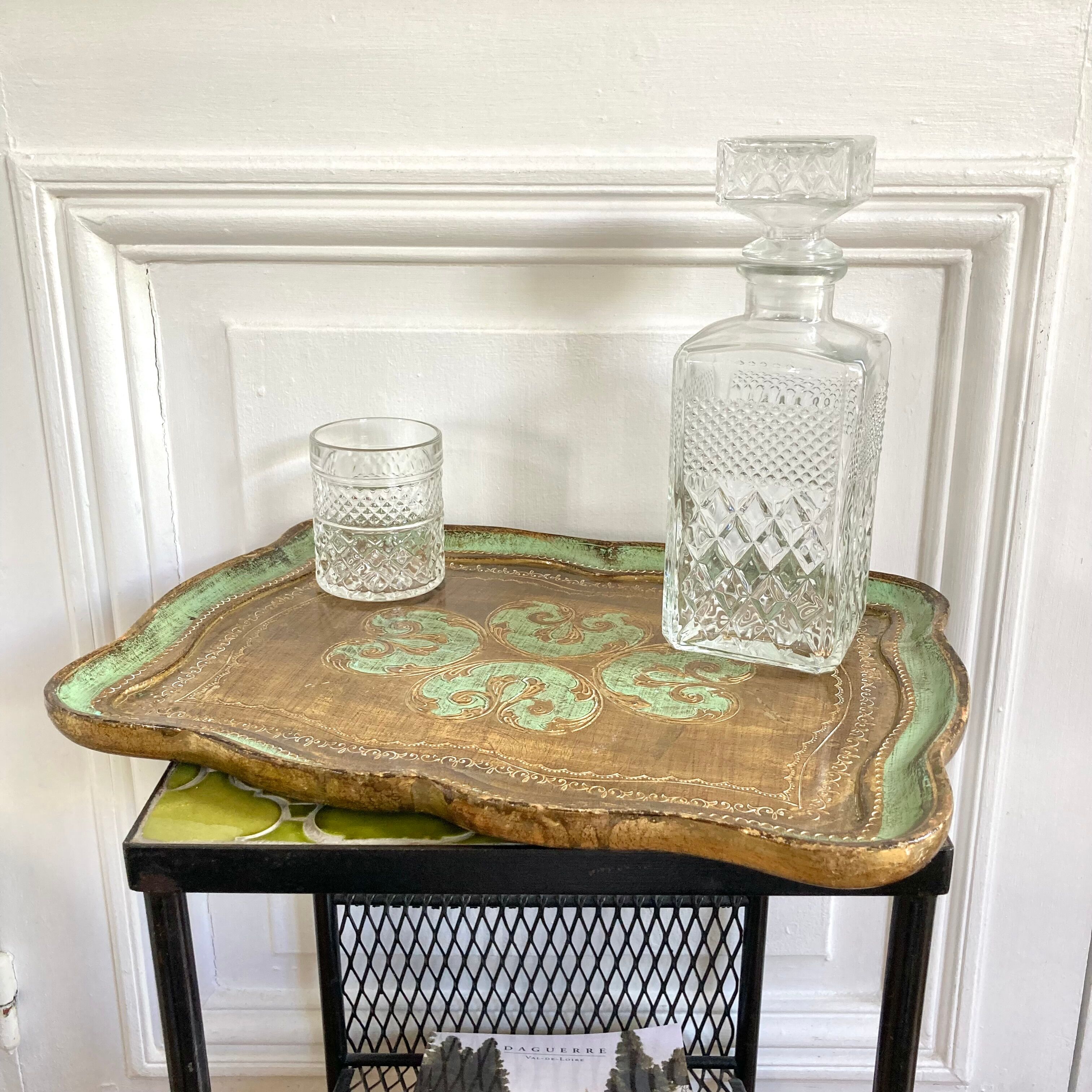 Florentine wooden top