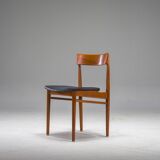 Model 39 Teak Dining Chair by Henry Rosengren Hansen for Brande Møbelindust