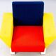 ETTORE SOTTSASS. Armchair from the Westside series for Knoll International.