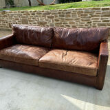 Leather sofa