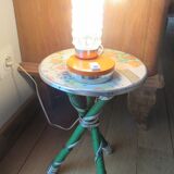 Vintage orange lamp