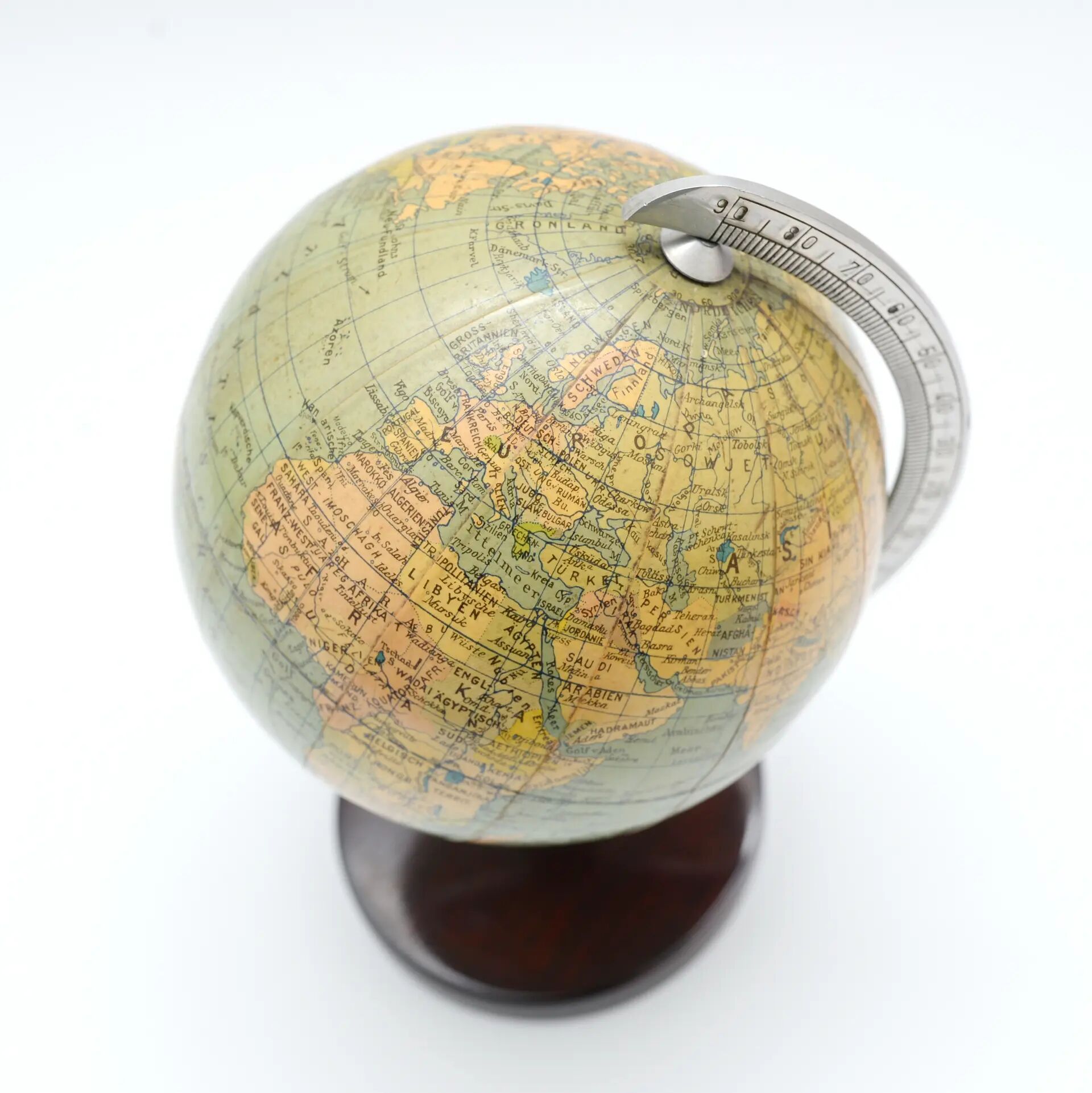 Columbus globe, Germany, 1930s
