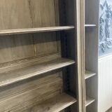 Solid wood bookcase