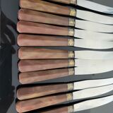 11 bakelite handle knives