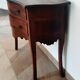 Pretty 2-drawer console chest of drawers - curved legs - Louis XVI imitation
