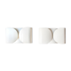 Pair of wall lamps Foglio di Tobia Scarpa for Flos Italia Year 1966