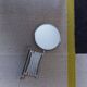 Vintage accordion mirror