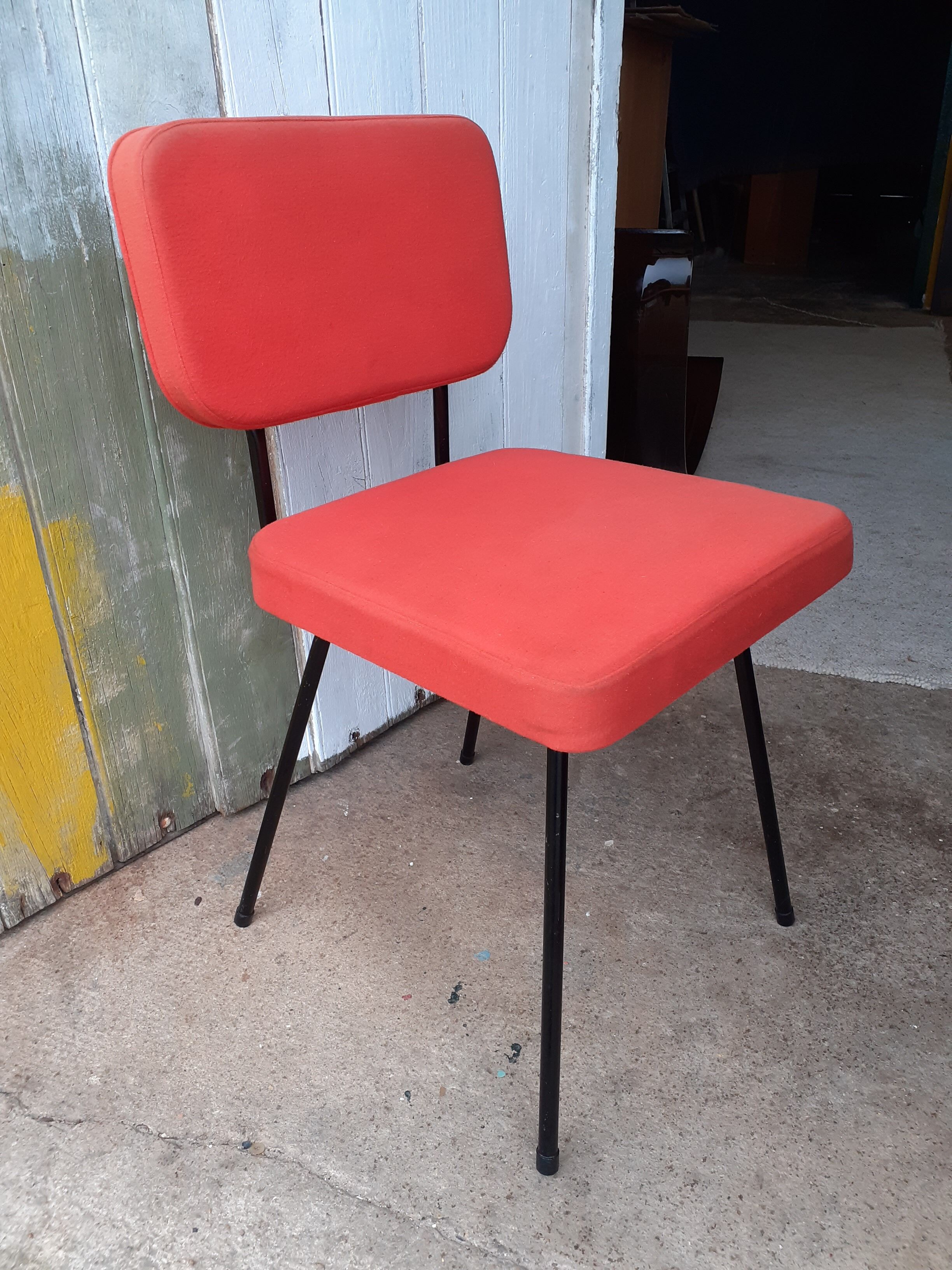 French chair by Paul Geoffroy for Airborne around 1950