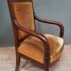 Empire style mahogany armchair