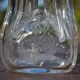 Carafe en cristal gravé Jacob Eiler Bang Danemark