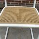 Set of 4 Cesca b32 model chairs in white by Marcel Breuer