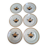 Badonviller "jade" dessert plate