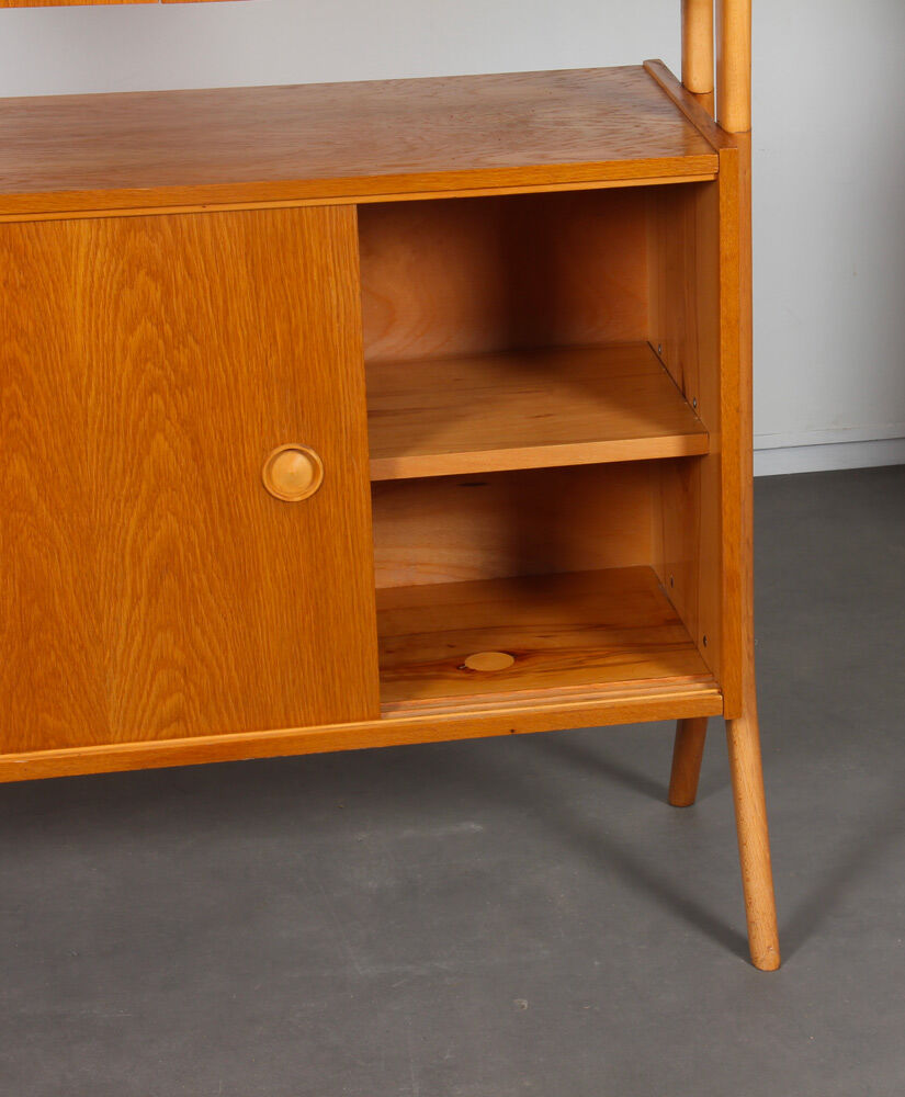 Vintage wooden wall unit by Frantisek Jirak, circa 1960