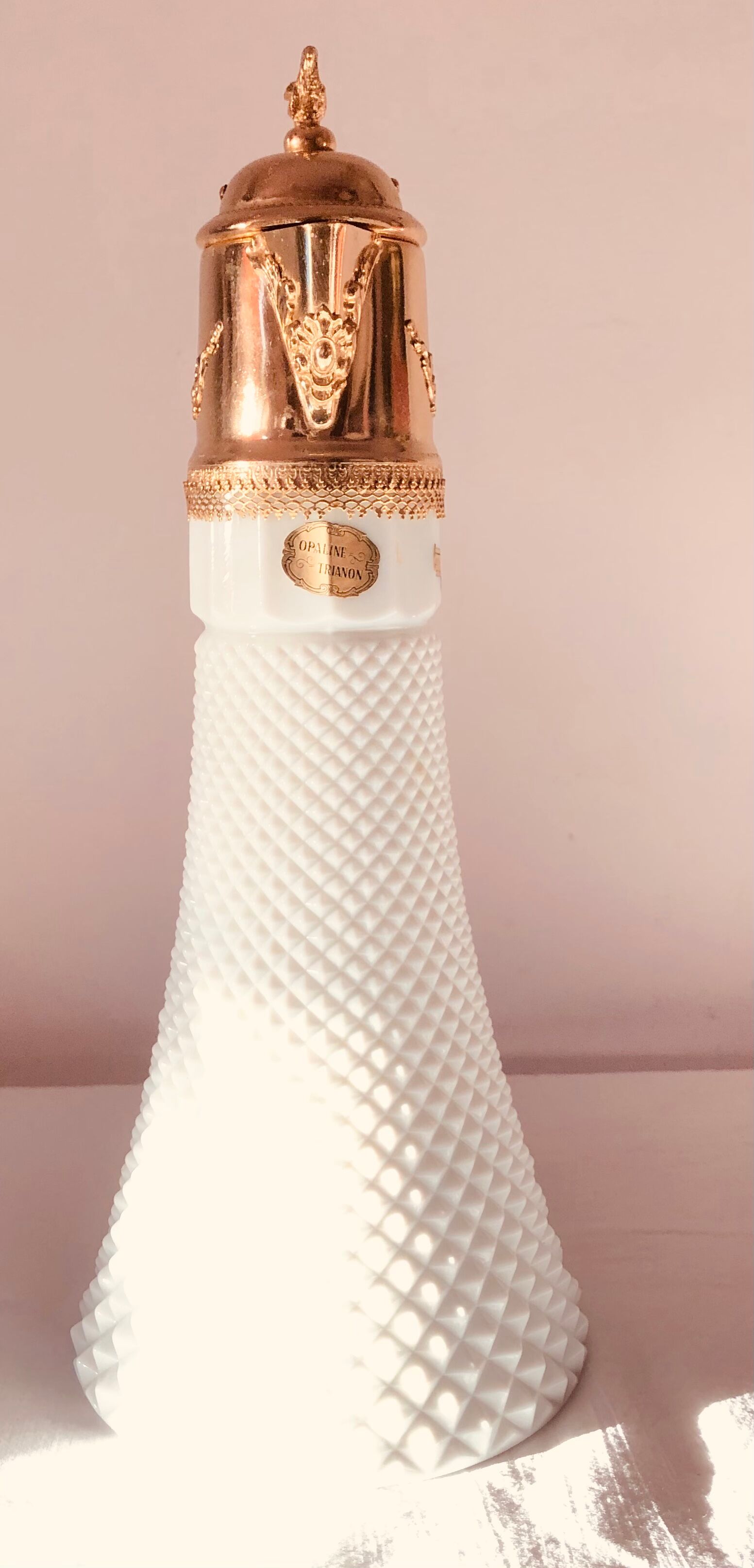 Vintage Trianon Italy Opaline Ewer Carafe