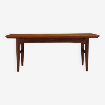 Teak bench, Danish design, 1970s, production: Denmark