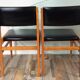 Pair of scandinavian chairs from the 60/70