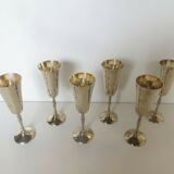 6 champagne flutes