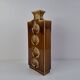 Mid Century Czech Brown Ceramic Vase Ditmar Urbach, 1960's.