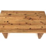 Scandinavian pine coffee table by Sven Larsson, Sweden, 1970