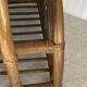 Bamboo and rattan magazine rack
