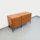 Vintage modernist enfilade ARP Minvielle by Guariche Mortier Motte teak