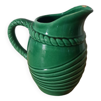 Green pitcher