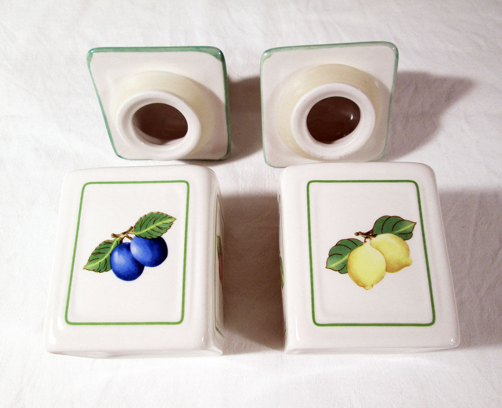 Villeroy and Boch jam jars