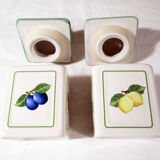 Villeroy and Boch jam jars