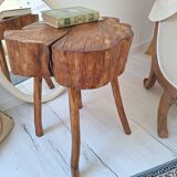 Coffee table, side table, brutalist end table.