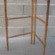 Old wooden towel rack
