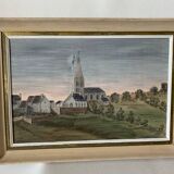 Oil painting on canvas