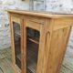 antique glass sideboard