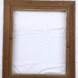 1950s frame in wood, plaster and fabric