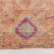Pink & Orange Oriental Vintage Runner Rug, 101x301Cm