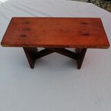 Handmade wooden bench
