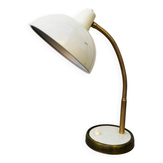 Lampe en tôle peint design année 50
