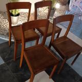 4 Stella bistro chairs from the 50s