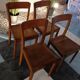 4 Stella bistro chairs from the 50s
