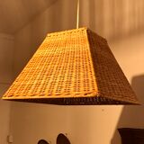 Square rattan suspension braided